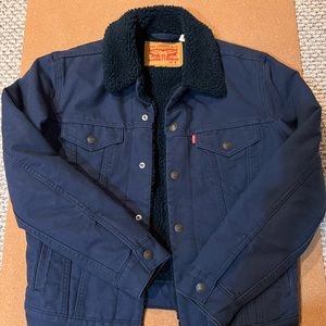 Levi Sherpa lined denim jacket